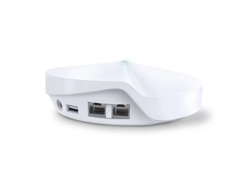 TP-Link Deco M9 Plus - Wi-Fi-system (3 routere) - op til 6750 sq.ft - mesh - GigE - 802.11a/b/g/n/ac, Bluetooth 4.2, ZigBee Home Automation 1.2 - Tri-Band