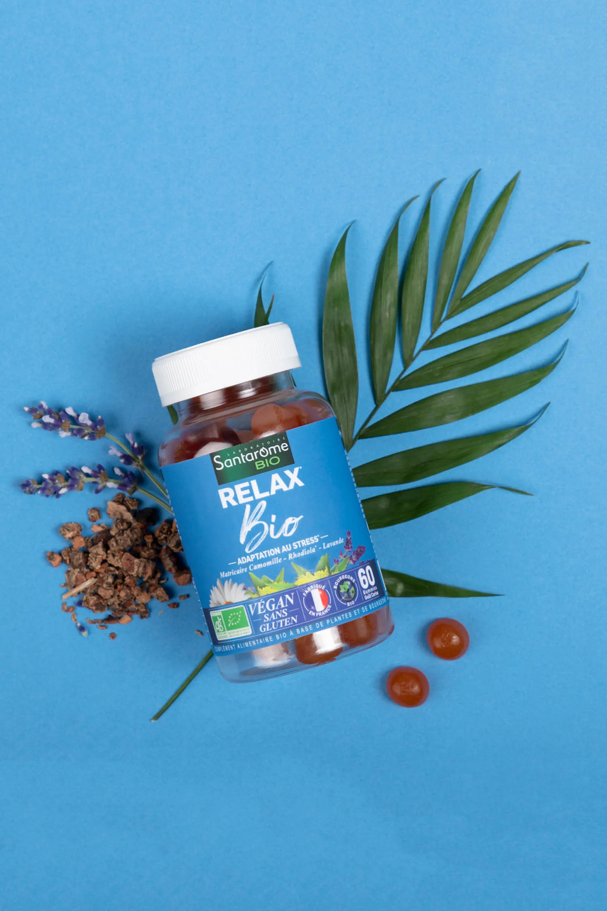 Santarome BIO Gummies Relax bio anti-stress & détente-150 g