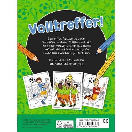 Ravensburger Mein Malspaß Fußball