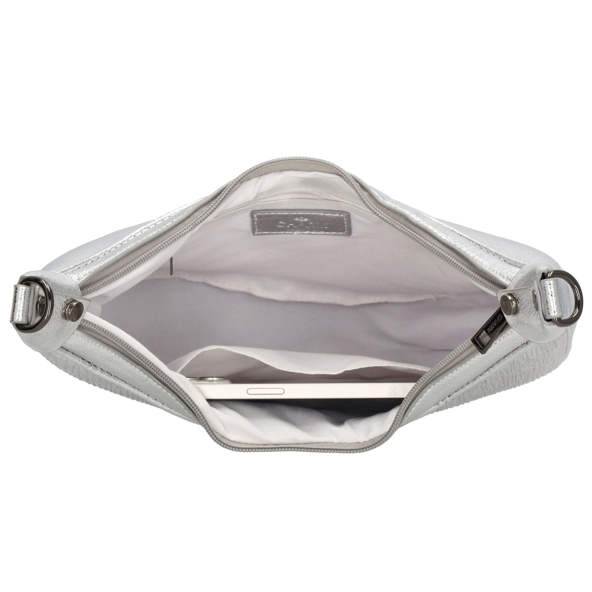 Charm London Kingsway Schoudertas Zilver