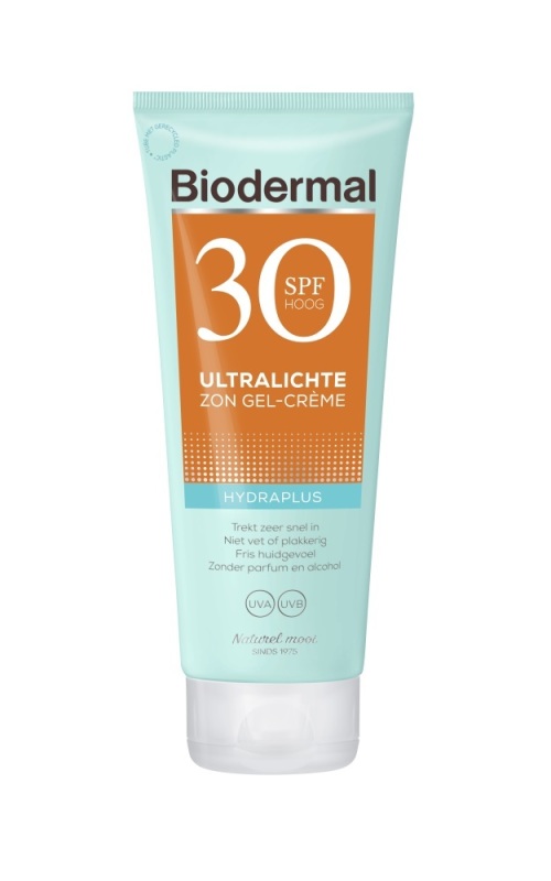 Biodermal Ultralichte Zon Gel-Crème SPF30 200 ML
