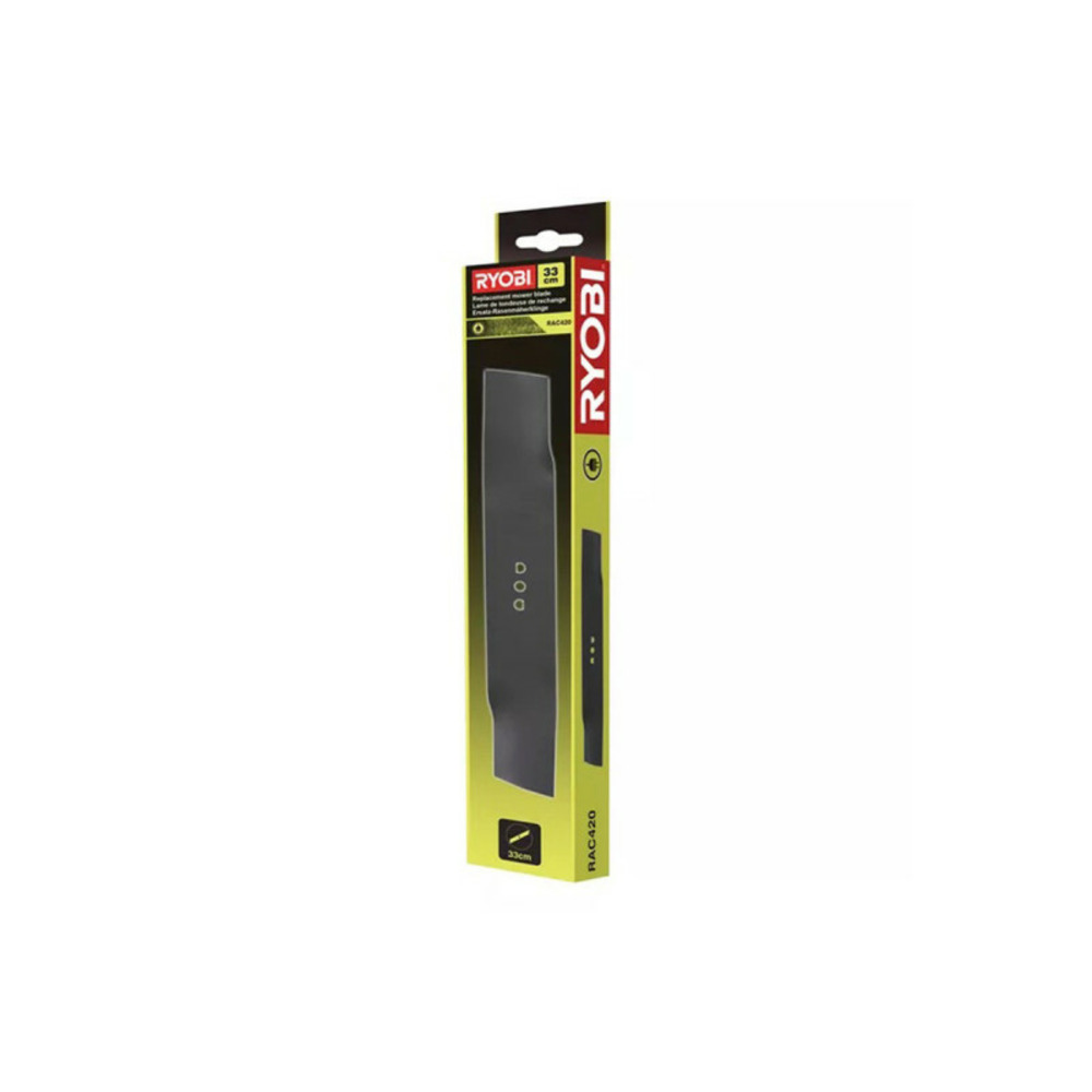 Lame de tondeuse ryobi électrique 33cm rac420