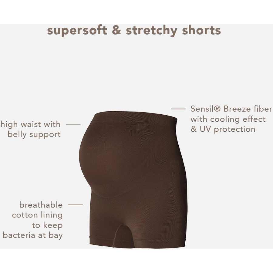 Noppies Nahtloser Shorts Lai Sensil® Breeze Coffee Bean