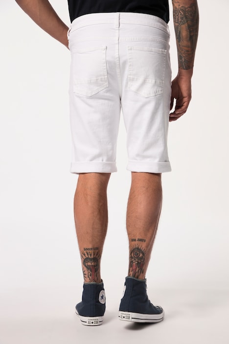 Jeans-Bermuda, 5-Pocket, Straight Fit, bis Gr. 72