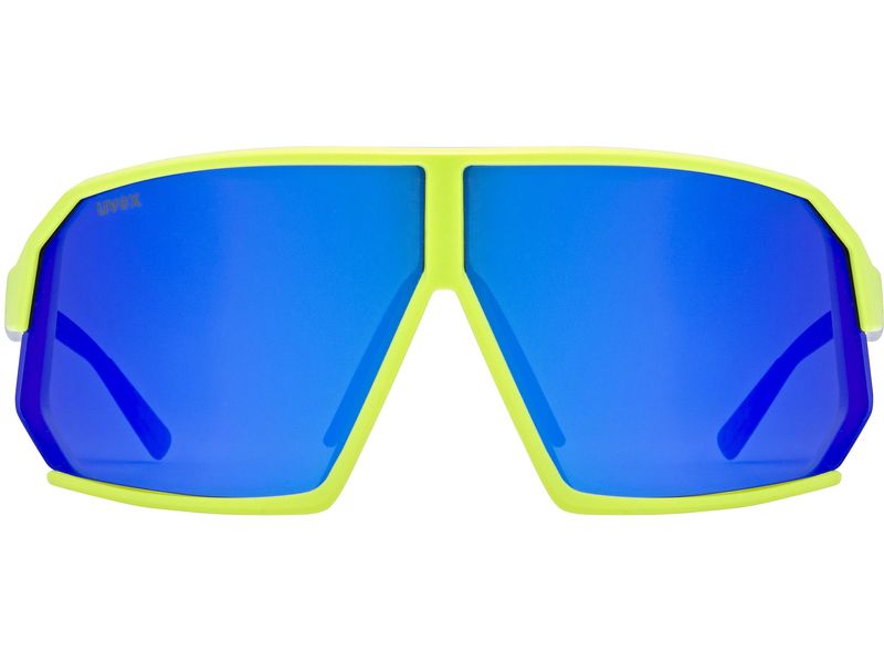 uvex Sportbrille sportstyle 237, Blau/Gelb Velobrille