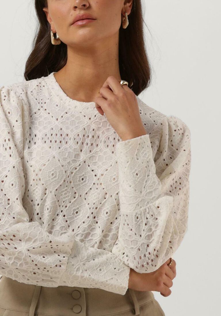 OBJECT witte object blouse objfeodora l/s top noos