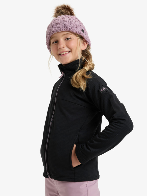 Sidley Couche intermédiaire technique Noir Fille 8-16 ans