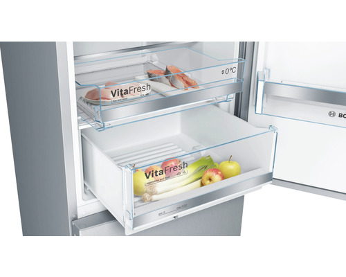 Bosch KGE36ALCA koel-vriescombinatie, afmetingen (B x H x D): 60 x 186 x 65 cm, koelgedeelte: 214 l, vriesgedeelte: 94 l