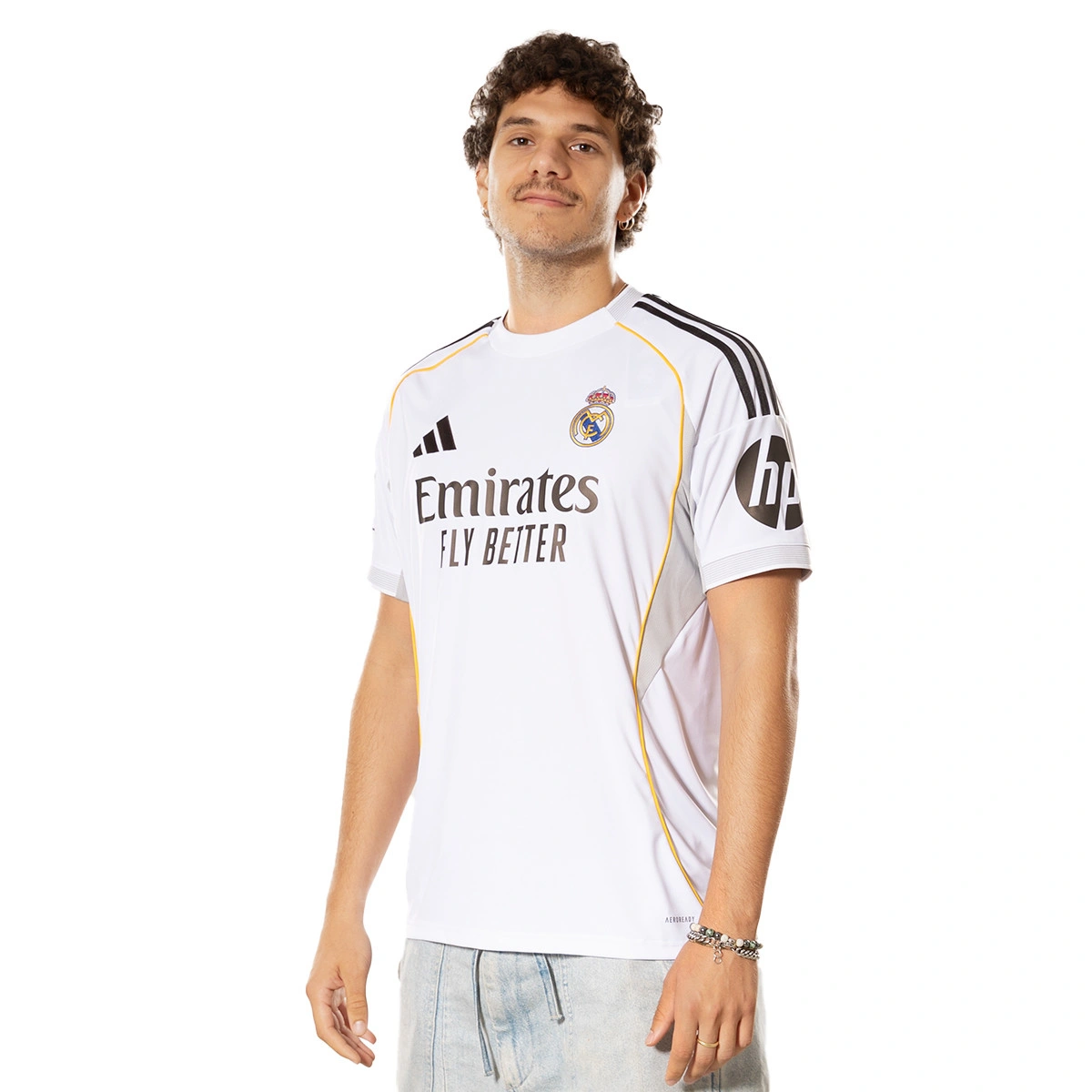 Camisola adidas Mbappé Real Madrid Primeiro Equipamento 2025-2026