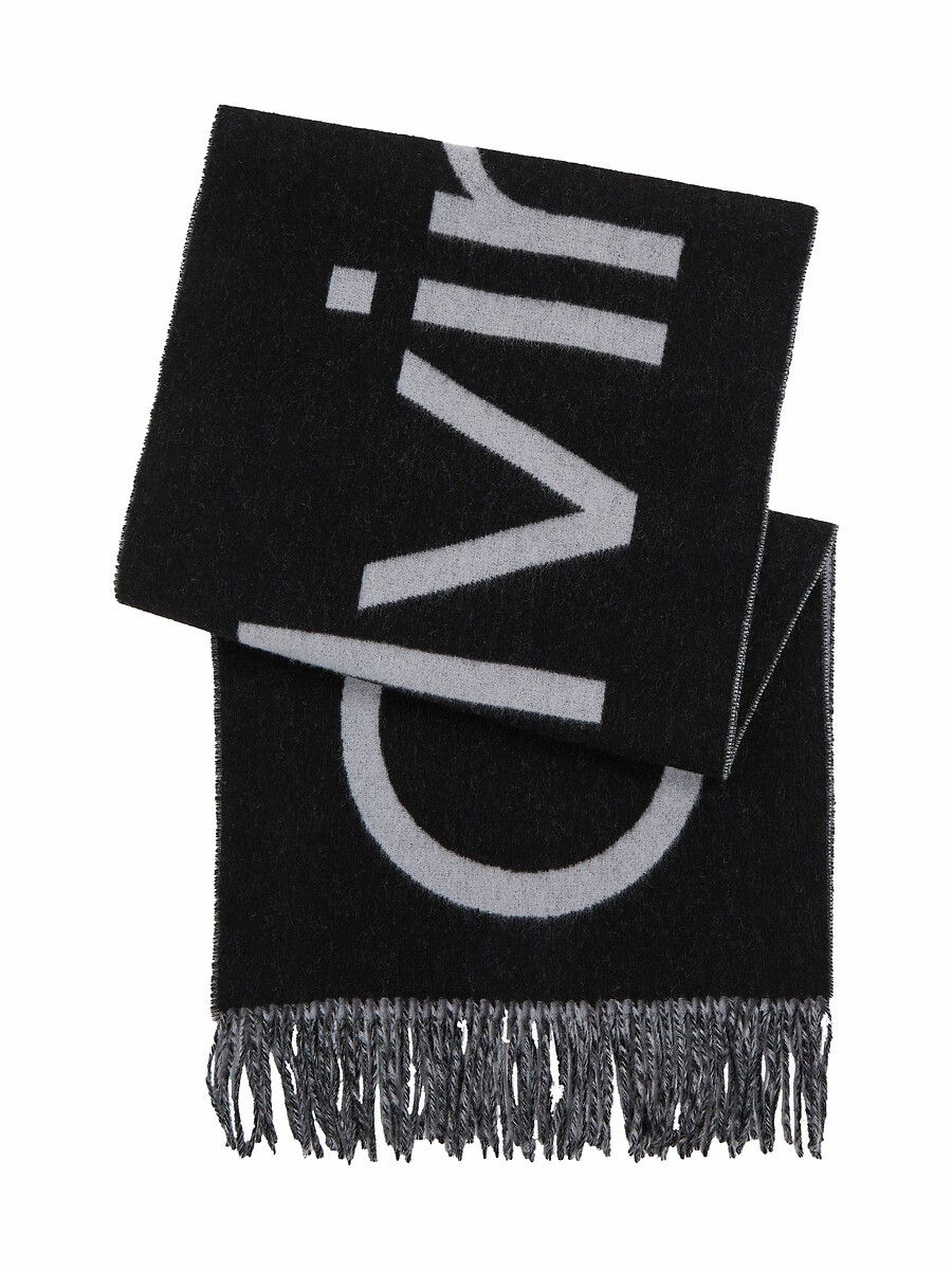 CALVIN KLEIN<br>Cachecol de lã Signature