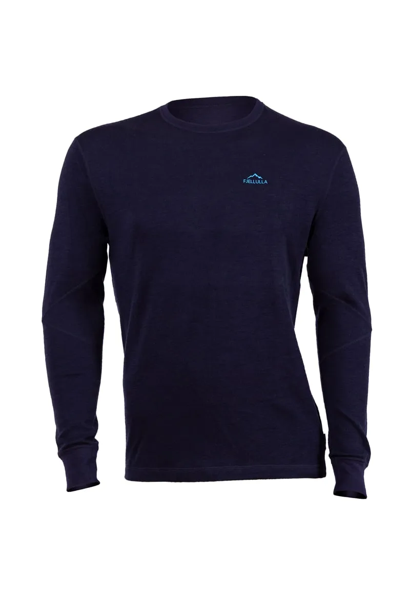 Fjellulla Men'S Crew Neck Deep Blue