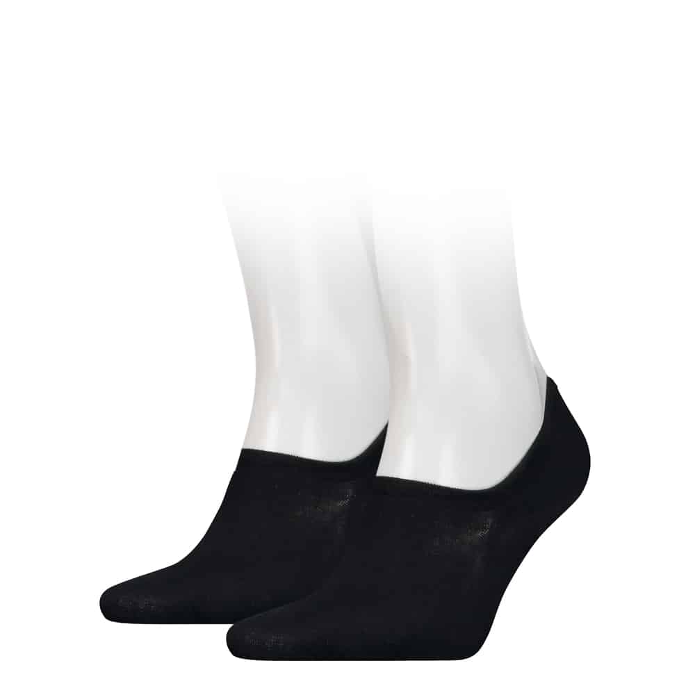 Tommy Hilfiger TH MEN FOOTIE 2P Socken in Schwarz