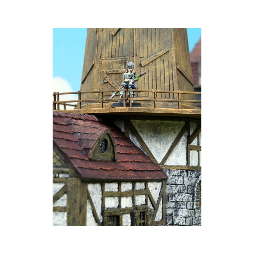 Ziterdes: Windmill with Wind Wheel