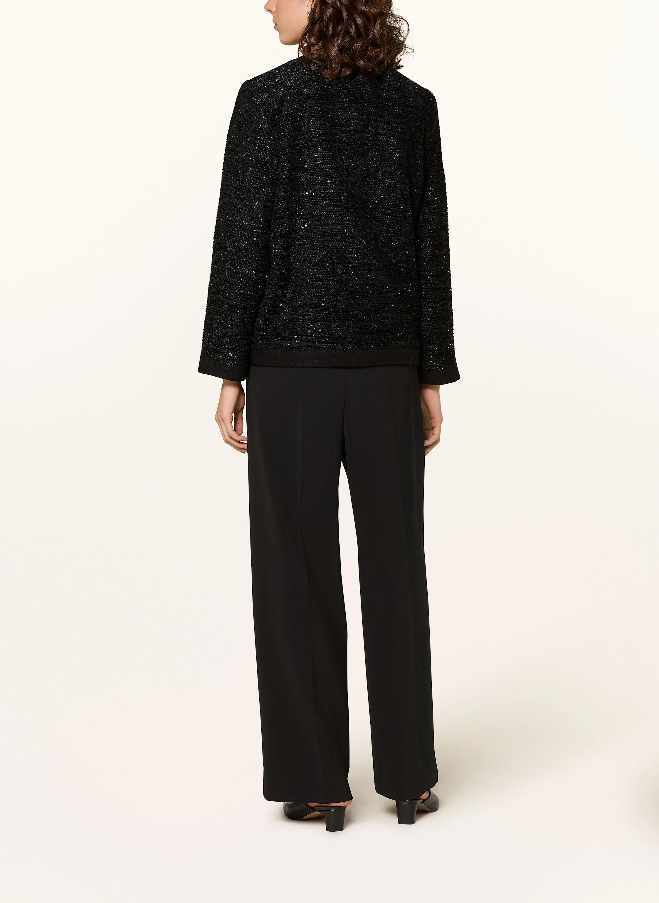ANINE BING Tweed-Jacke LYDIA mit Glitzergarn
