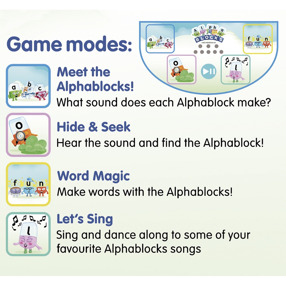 Alphablocks Phonetik-Spaß