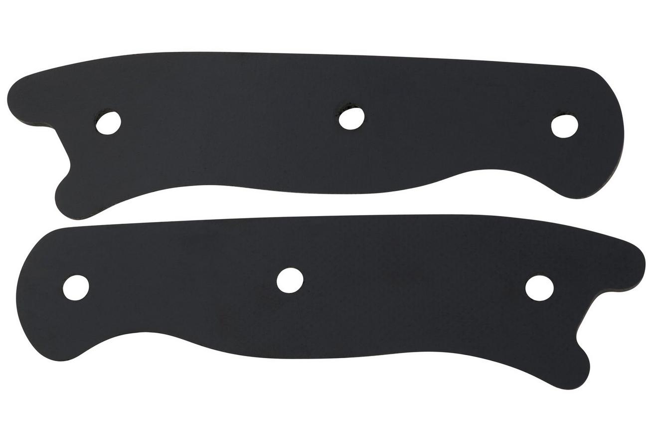 KA-BAR Short Becker Handle Scales BK16BLKHNDL zwart micarta, greepdelen