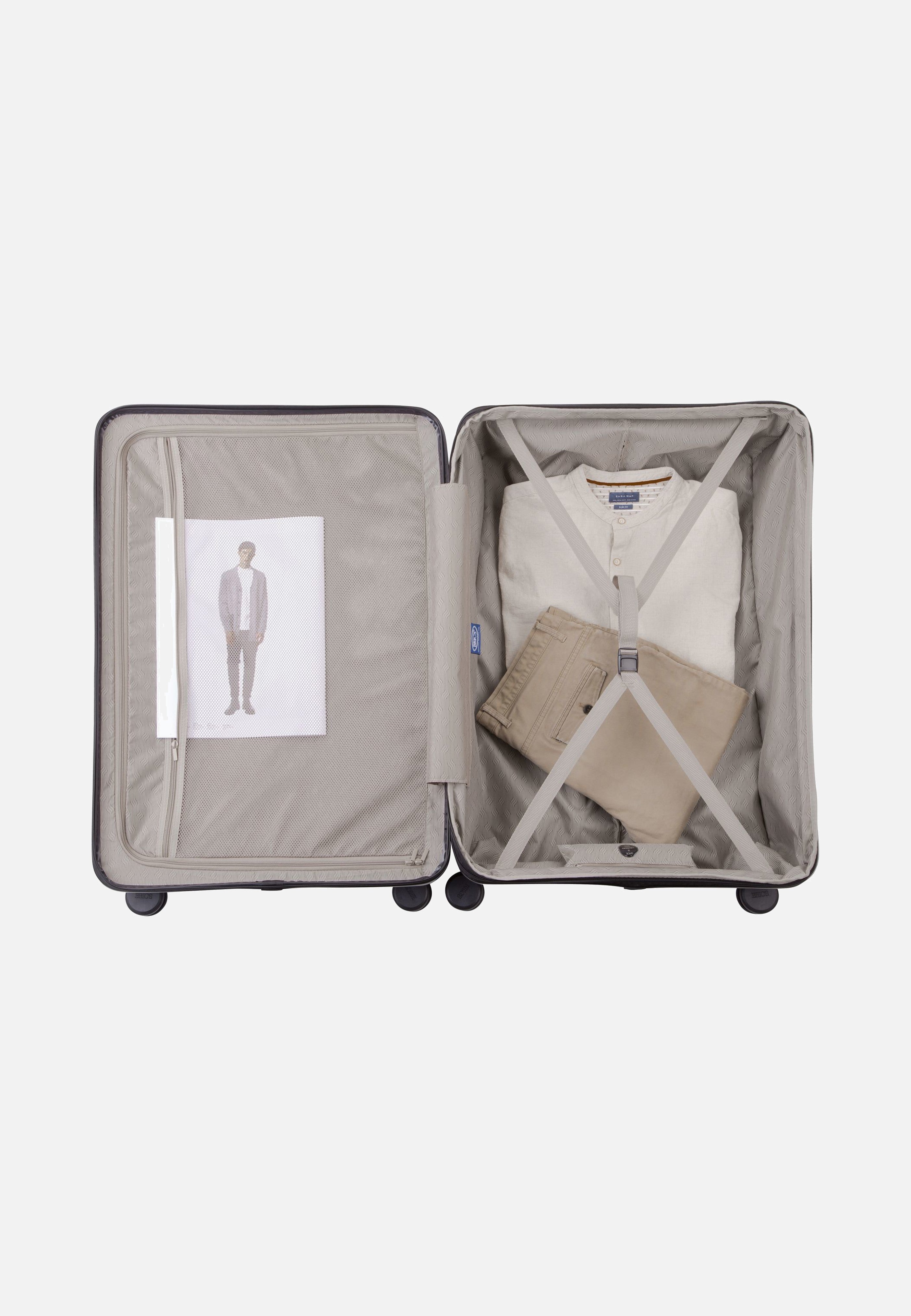Ulisse Trolley 8432 Nero - Koffer