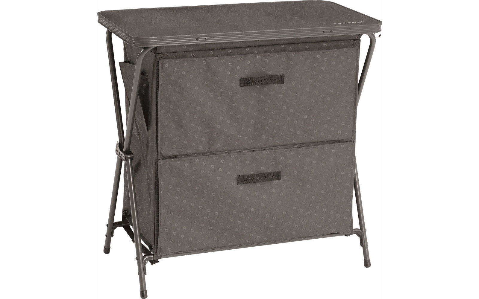 Outwell Campingschrank Bahamas 80 x 80 x 44 cm grau