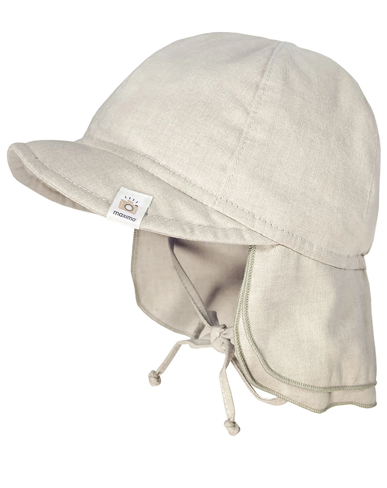Schildmütze BABY SAFE in hellbeige meliert