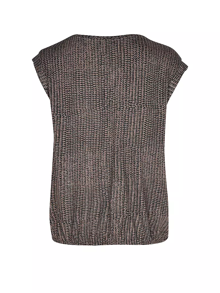 OPUS Blusenshirt STRUKI braun