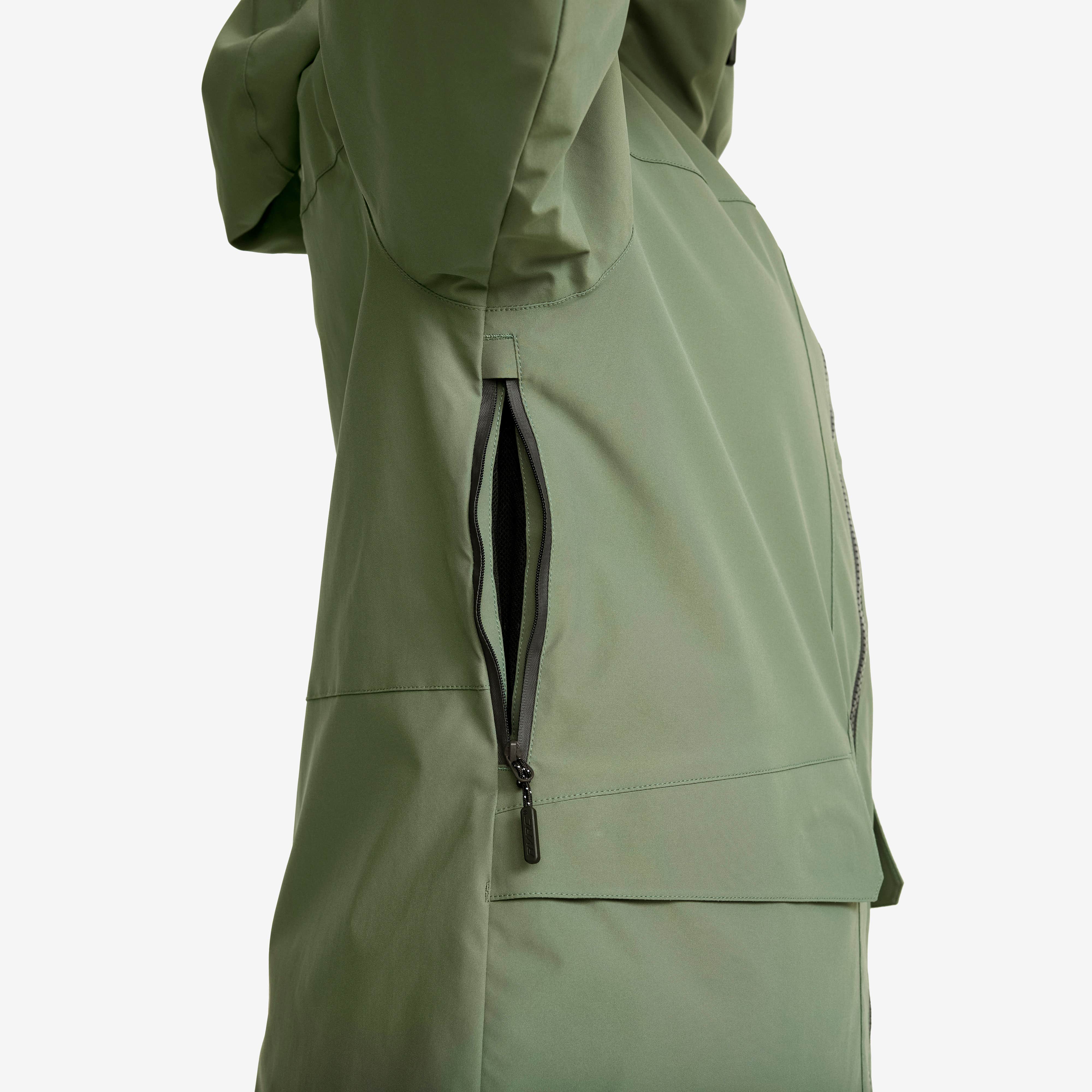 Halo 2L Insulated Ski Jacket Dame Dusty Green
