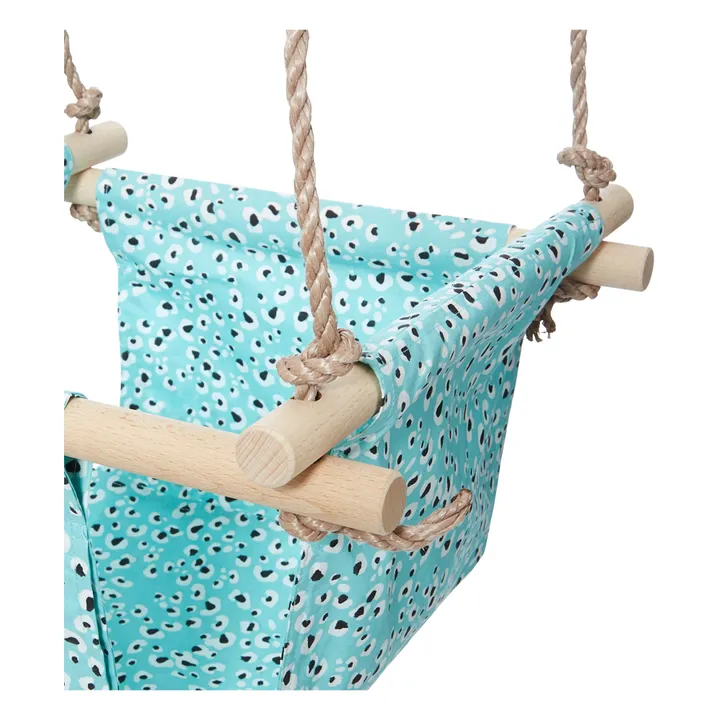 April Eleven Balançoire bébé en coton Léopard