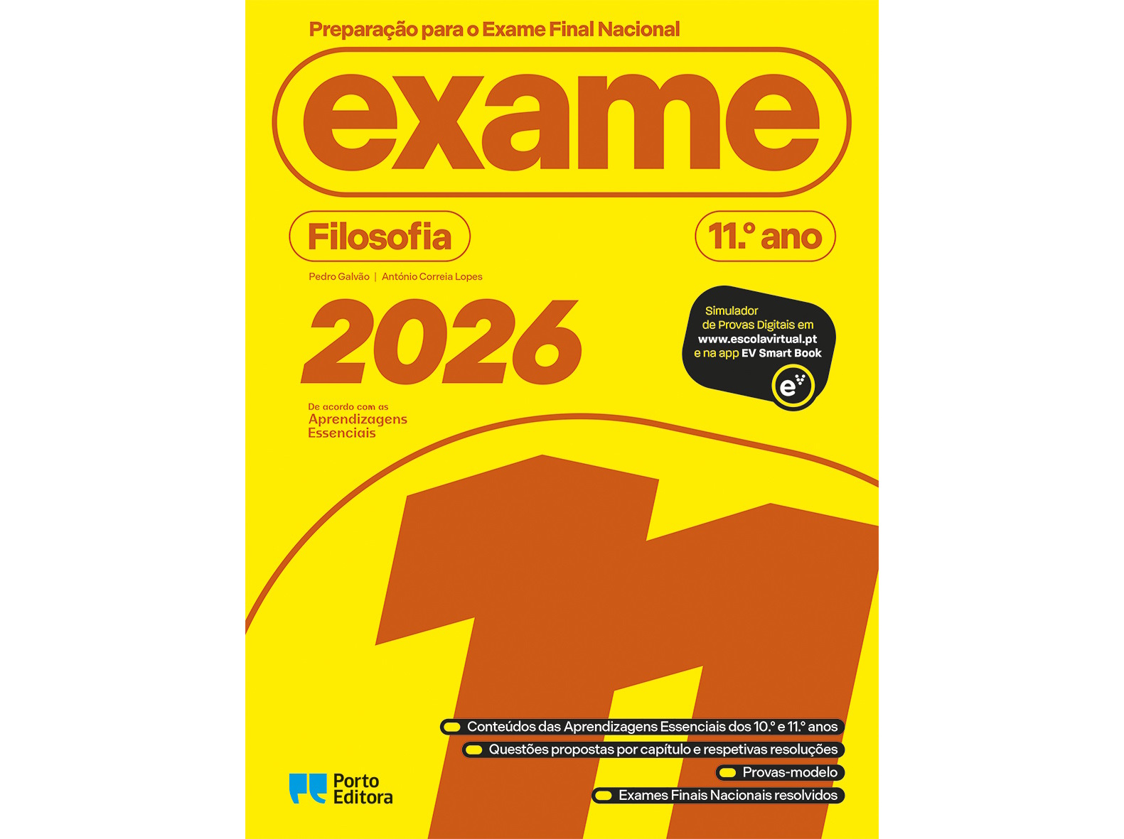 LIVRO PREPARAÇÃO PARA O EXAME FINAL NACIONAL 2026 FILOSOF 11