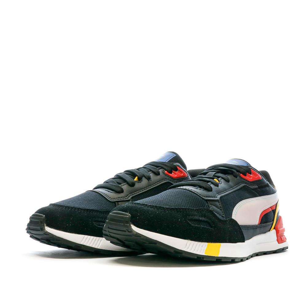 Puma Baskets Noir/Rouge Homme Puma Q2 Graviton Tera