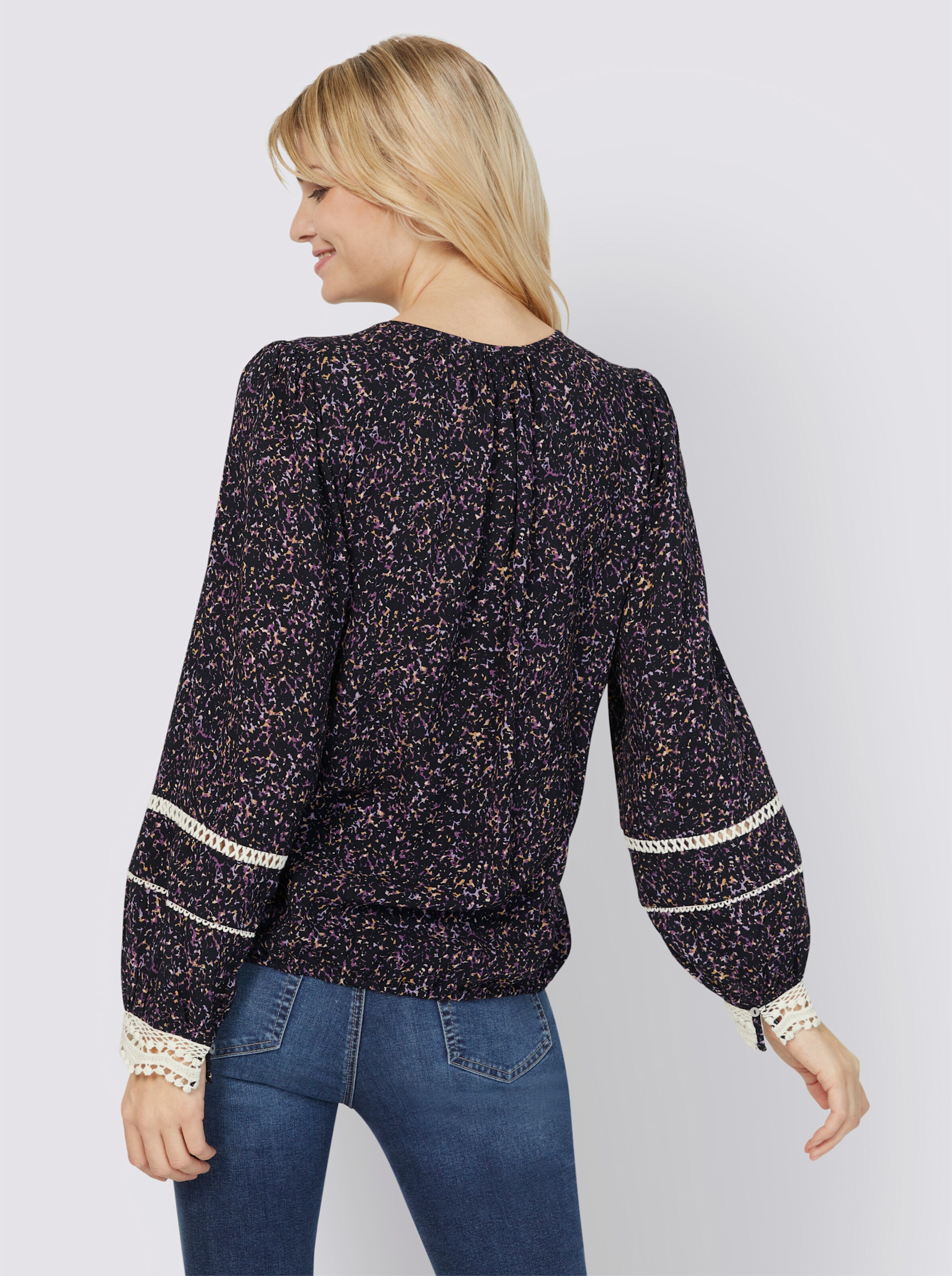 Druckbluse