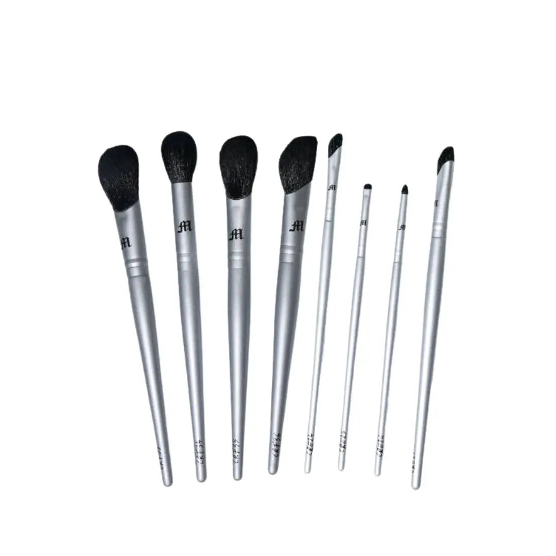 Camera Roll Skyline 9 Piece Makeup Artistry Brush Set