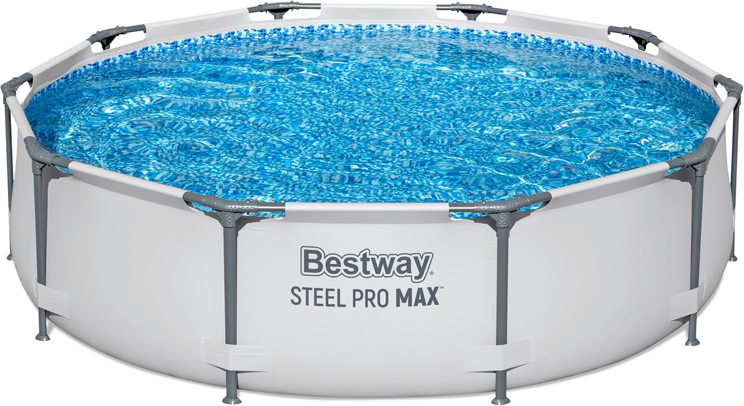 Bestway Steel Pro Max Frame Pool, rund, ohne Zubehör 305 x 76 cm