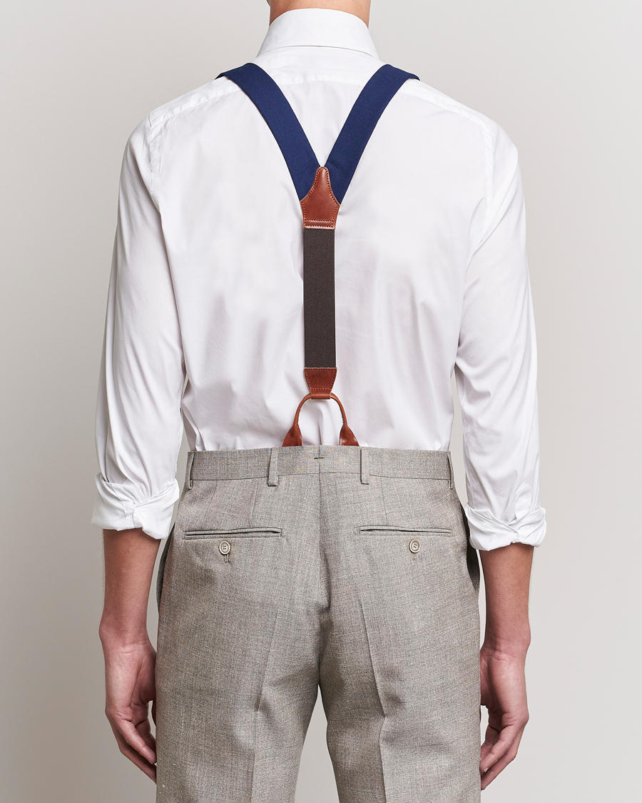 Albert Thurston Fresco Braces 38mm Royal Blue