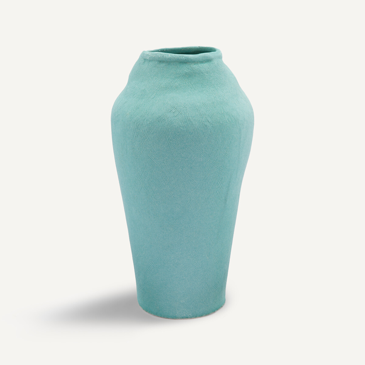 OTTO STUDIO PARA AM.PM<br>Vaso de cerâmica fosca, 29 cm de altura, pincel