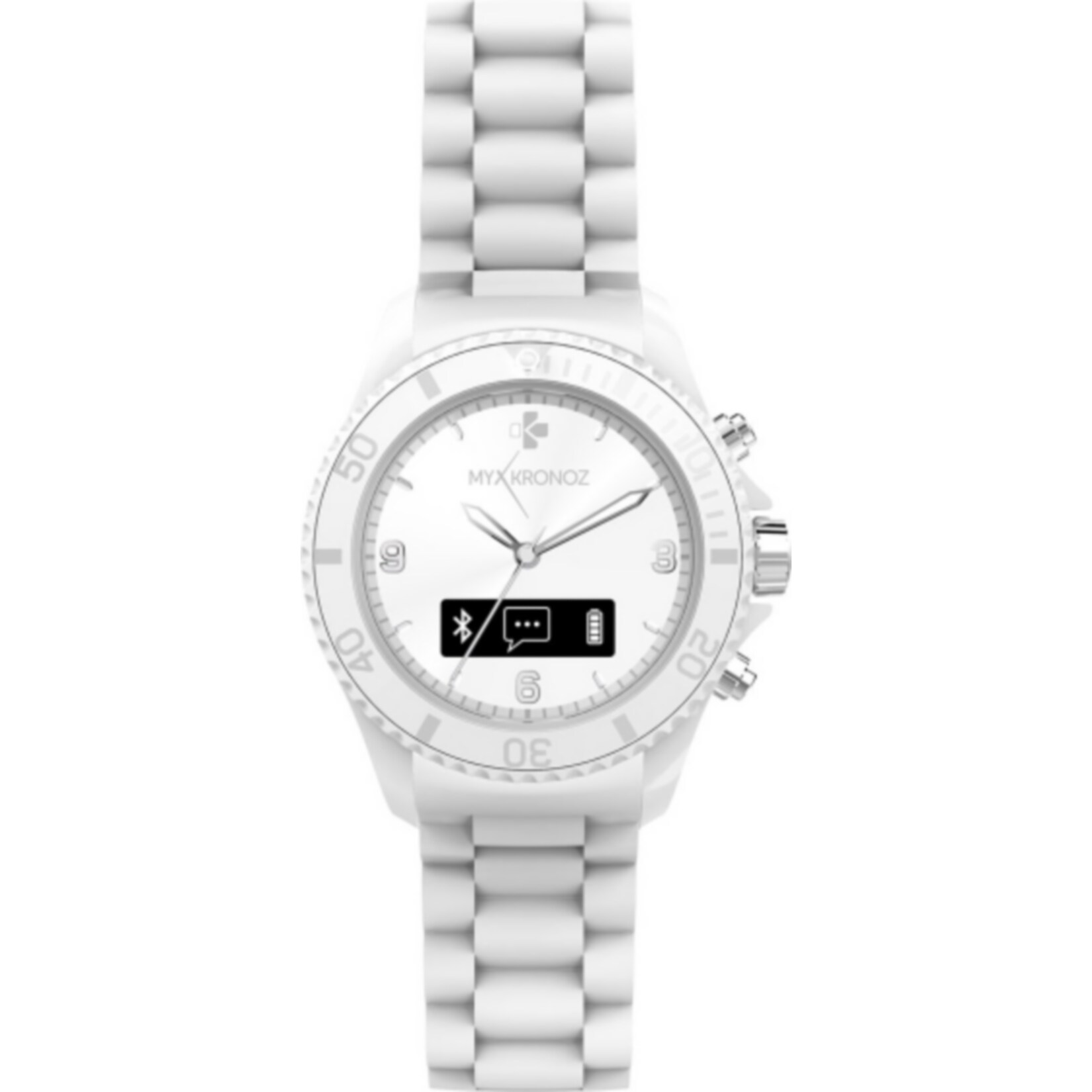 MYKRONOZ Smartwatch ZeClock weiss