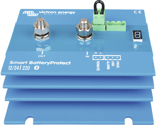 Victron Smart BatteryProtect 12/24V-220A Diepontladingsbeveiliging met geïntegreerde Bluetooth-functie