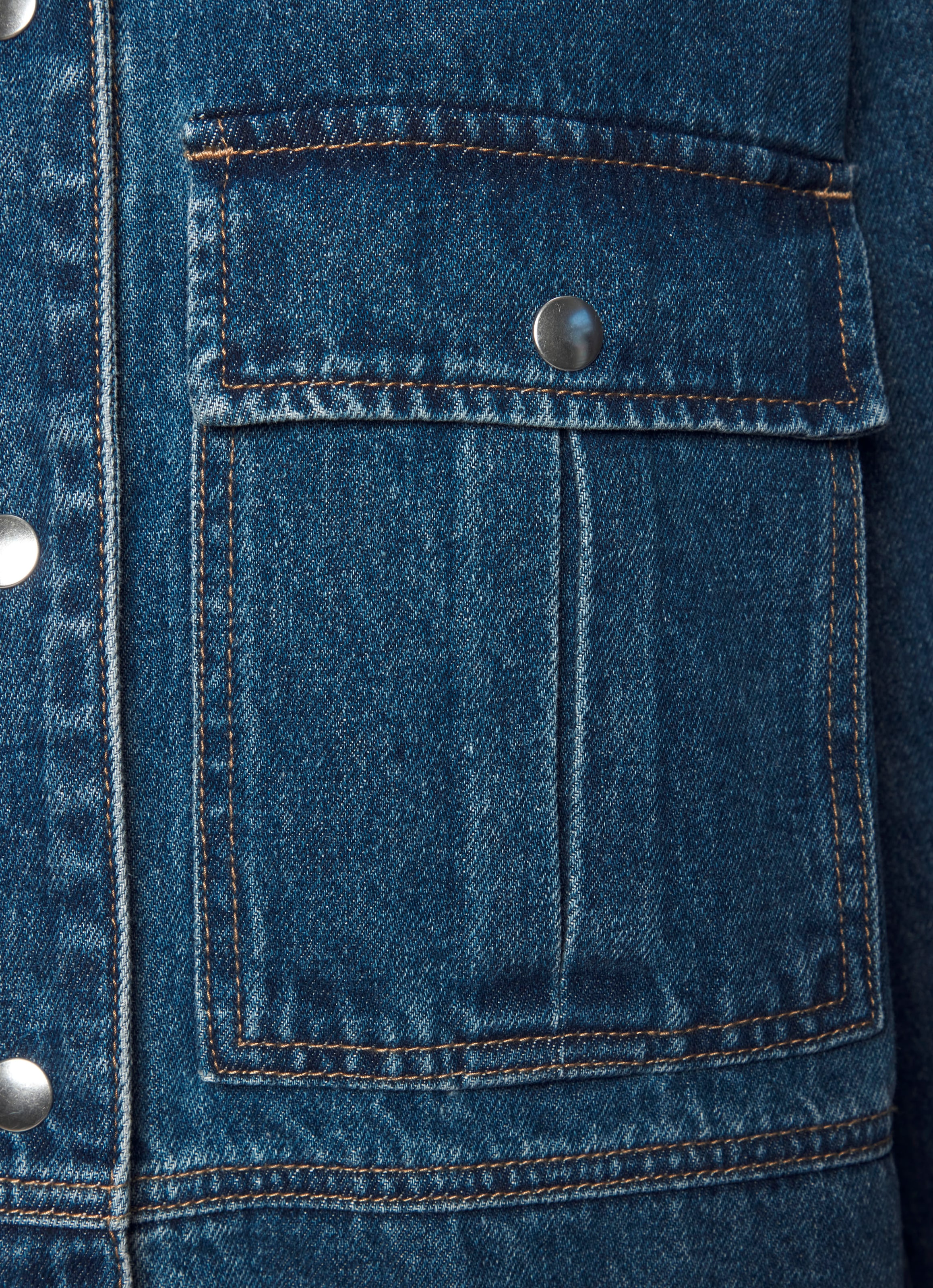 LASCANA Jeansjacke mit seitlichen Schlitzen