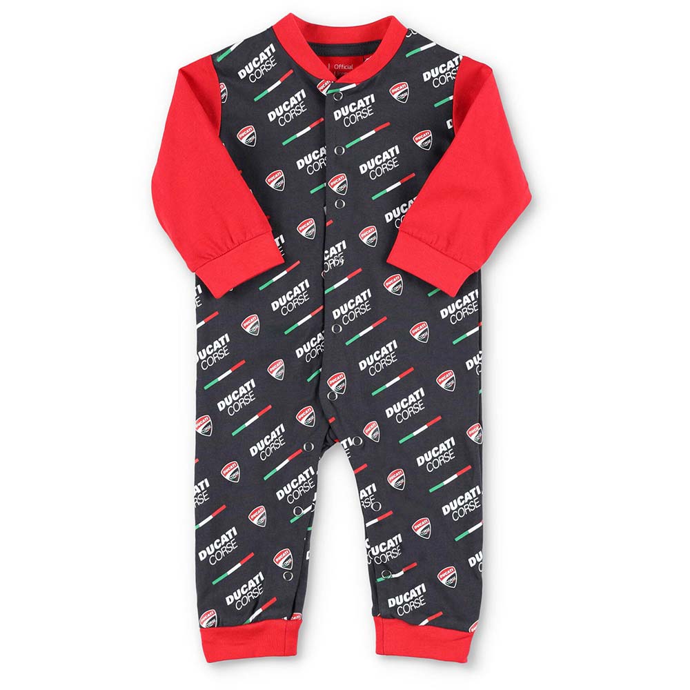 ducati racing - Pyjama bébé Corse Gris / Rouge