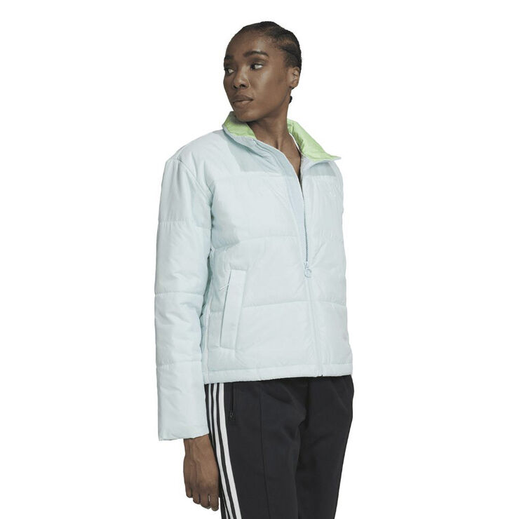 adidas short puffer jacket Blue