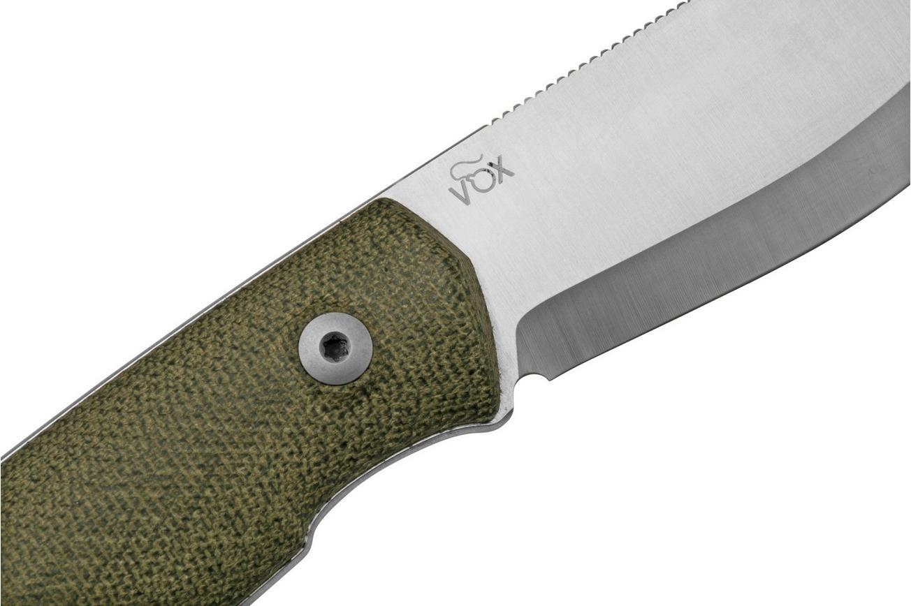 MKM Normar CPM 3V Green Micarta, Knivesandtools Exclusive, bushcraftmes
