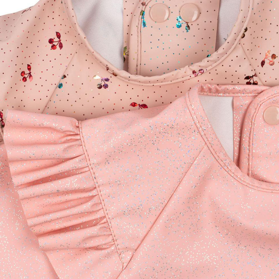 konges sløjd mouwslabben cherry sparkle - 6-12m - 2st