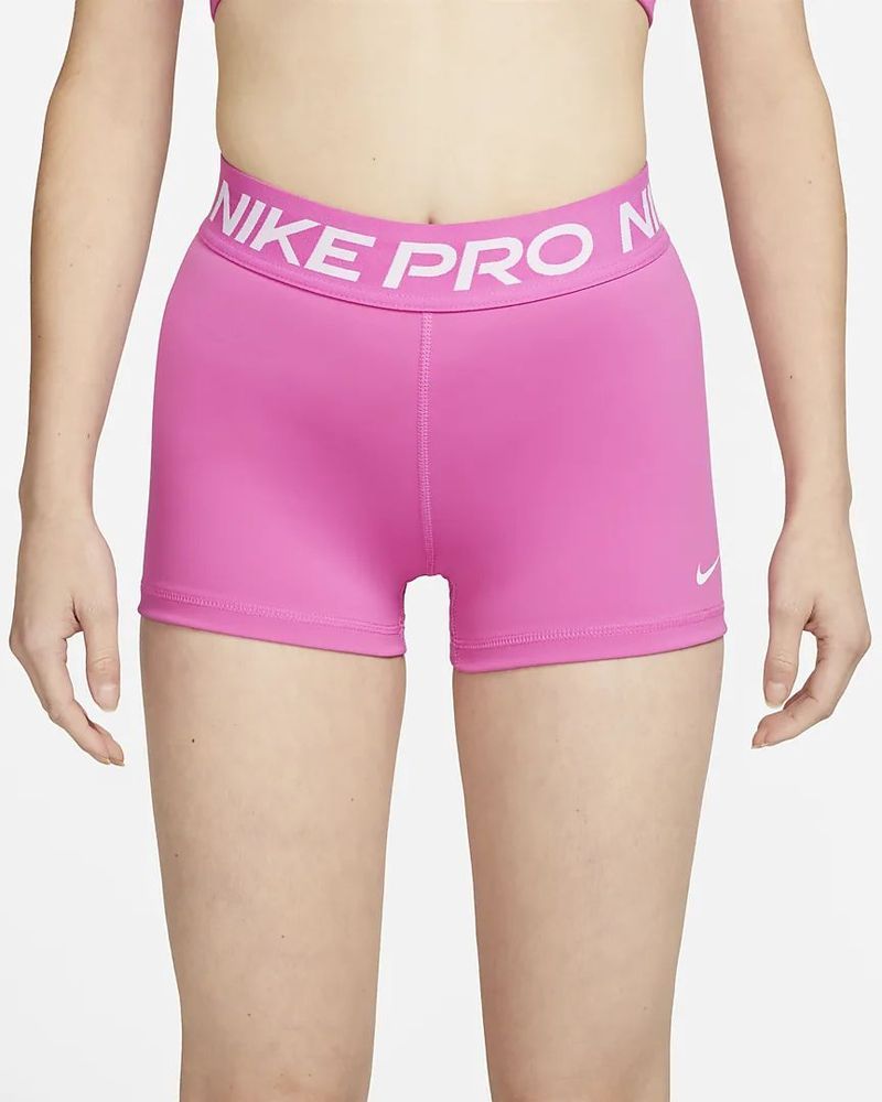 Short Nike Nike Pro Rose pour femme