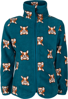 Lindberg Luleå Fleecejakke, Dark Teal