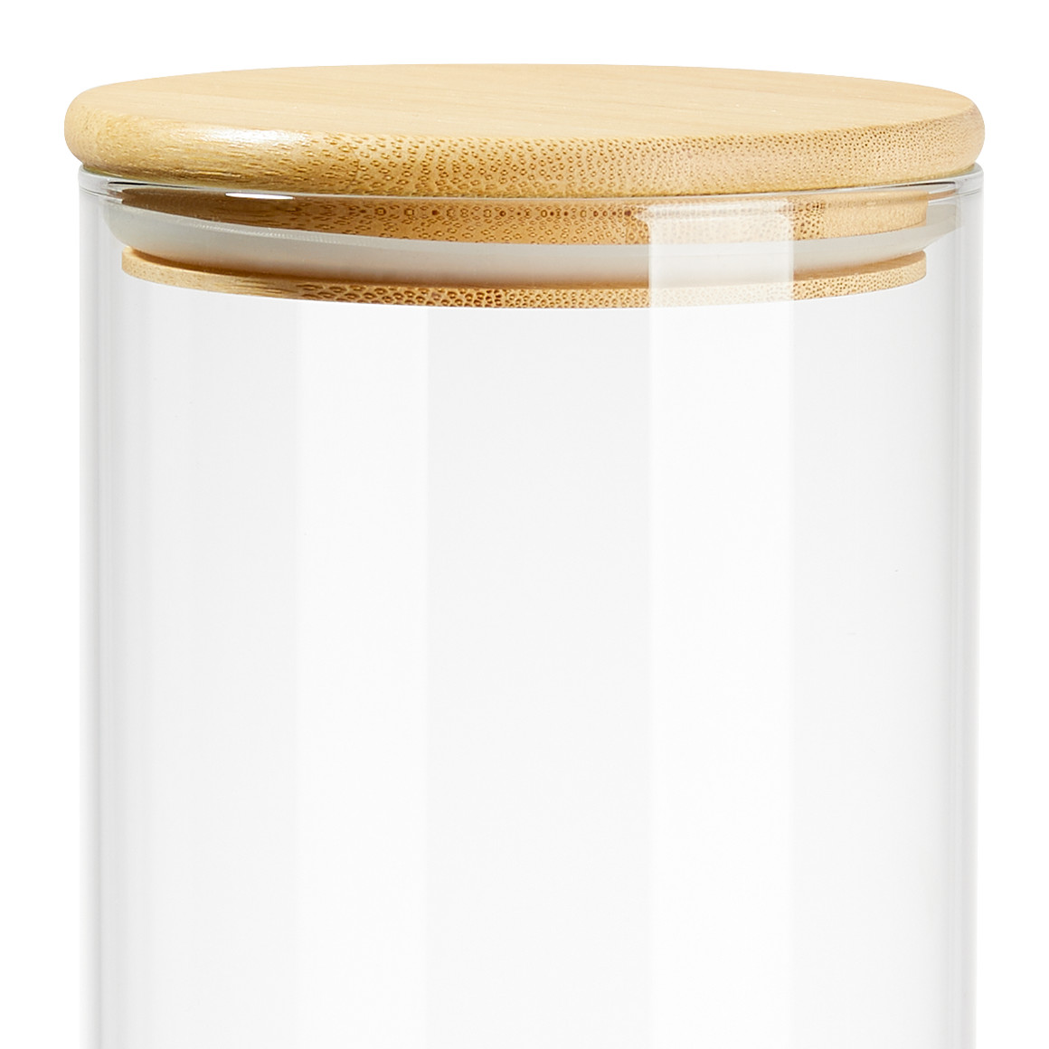 My Home Glas-Vorratsdose mittel glasklar / natur