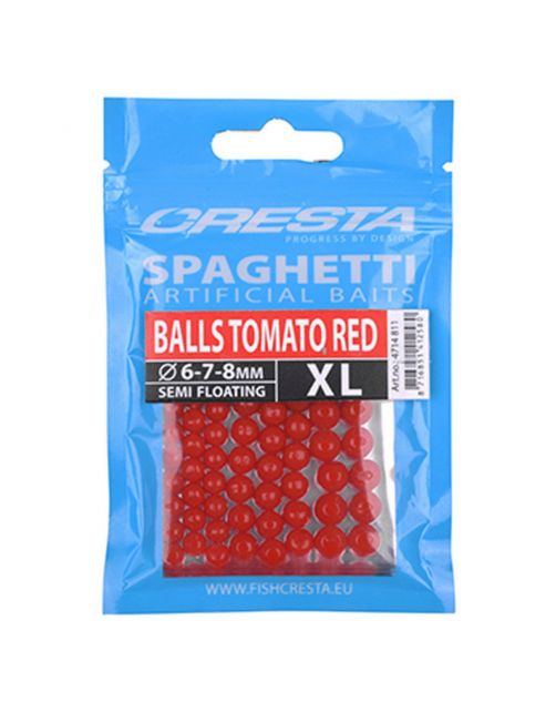 Cresta Spaghetti Balls Tomato Red Xl - Aas -