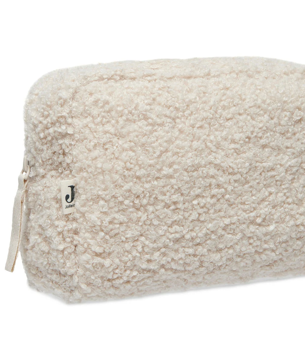 JOLLEINTROUSSE DE TOILETTE EN BOUCLETTES BEIGE