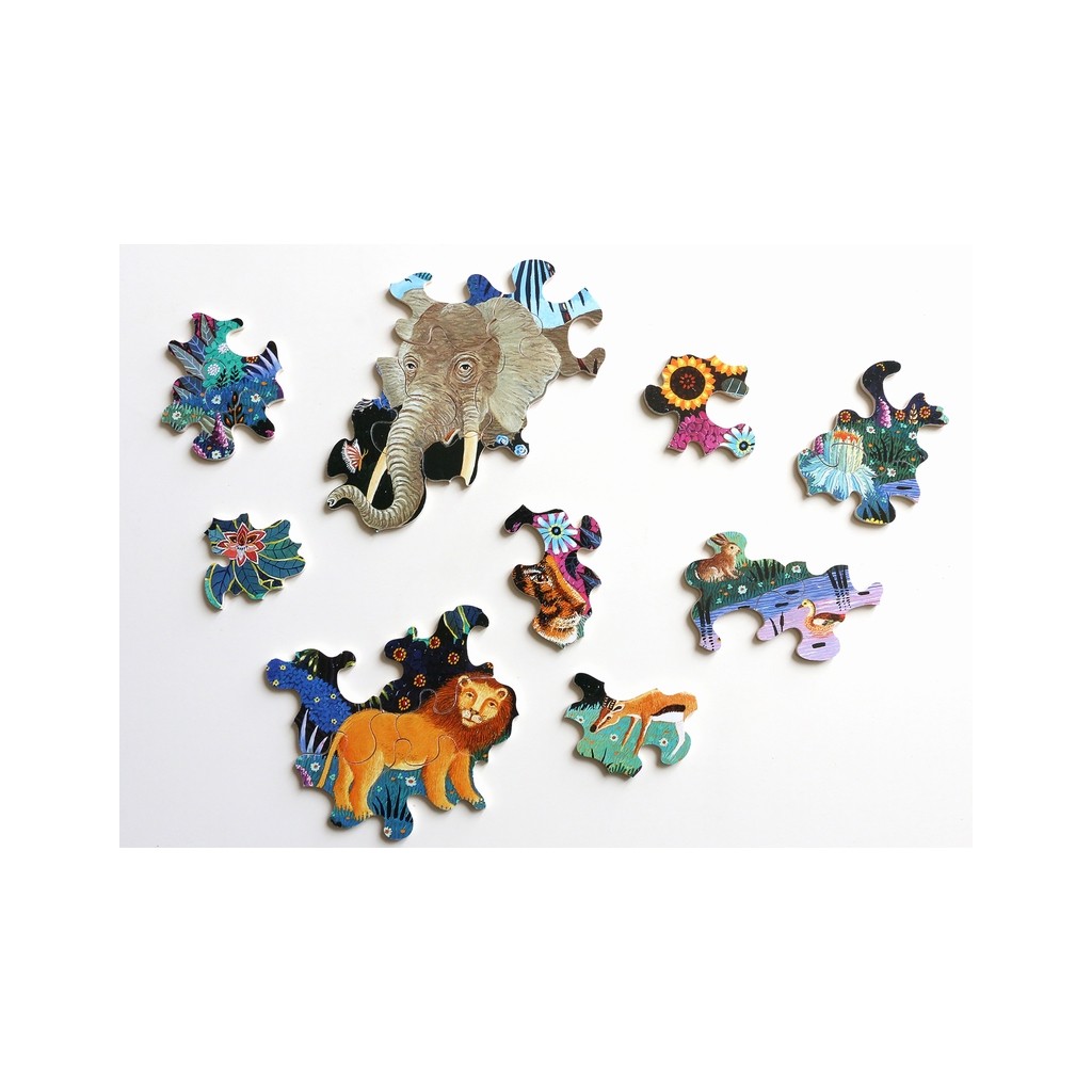 Puzzle - Nuit dans la Jungle - 50 pièces