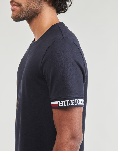Tommy Hilfiger - MONOTYPE BOLD GS TIPPING TEE Marino