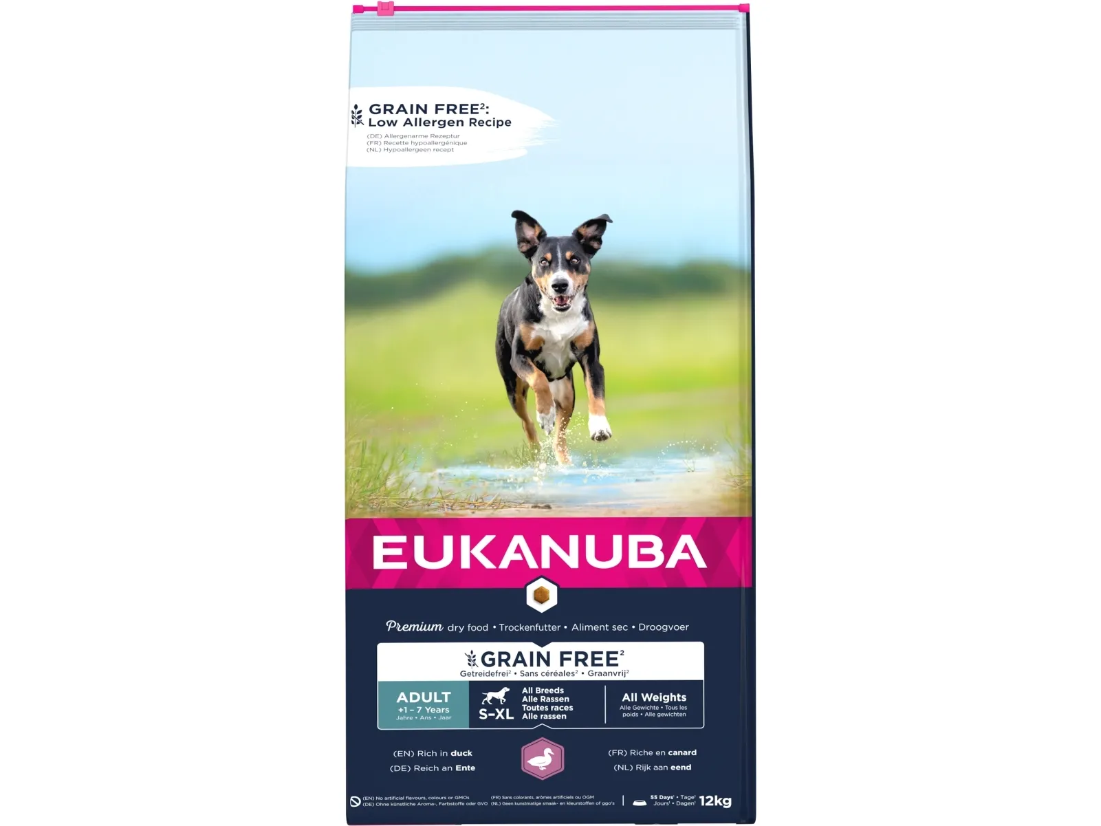 Eukanuba Euk Adult Grainfree Duck 12KG
