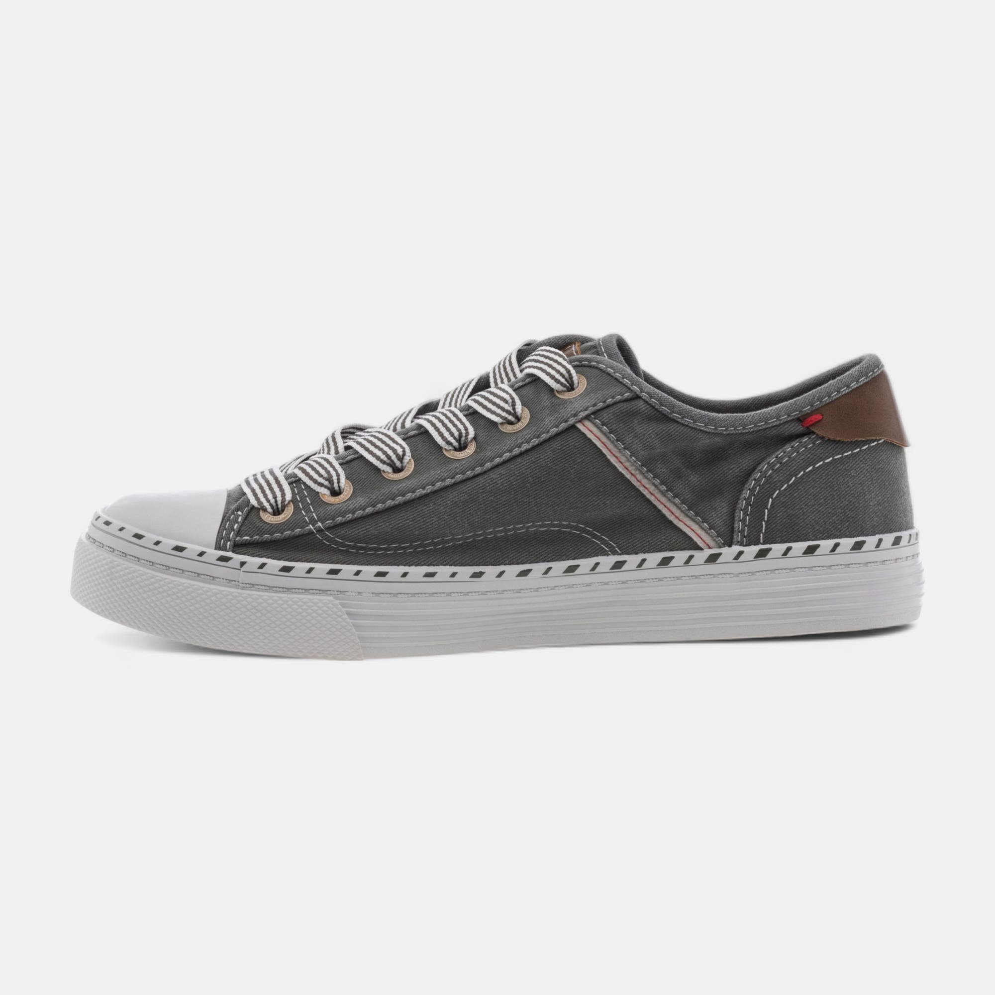Baskets en toile Femme kaki