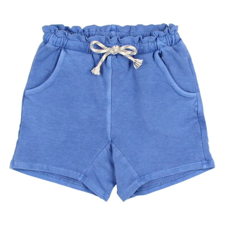Búho Short Molleton | Bleu